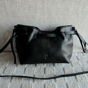 Simply Vera Vera Wang Crossbody Bag Black Gunmetal Tone Hatdware
